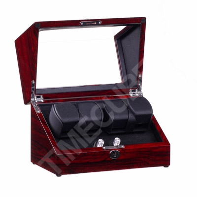 Заводная шкатулка для часов деревянная WW-8117-RBL