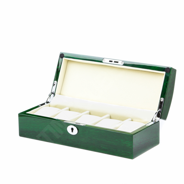 Шкатулка для часов из дерева WB-3061-Green