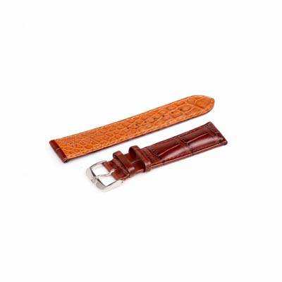 Ремешок на часы (мужской)  из кожи аллигатора Niloticus Stirling 1602-18202