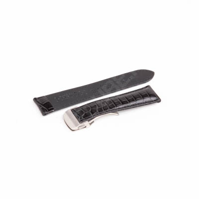 Ремешок для мужских часов из кожи крокодила Fuscus Kingston FS 1405-1022