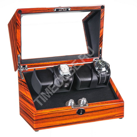 Шкатулка из дерева для автоподзавода часов WW-8117-ZBL