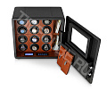 Сейф для 12 часов с автоподзаводом QN-12-BBr-PU-LCD