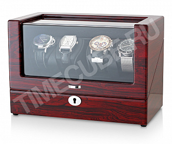 Заводная шкатулка для часов деревянная