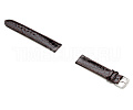 Ремешок для мужских часов из кожи крокодила Fuscus Croco Stitch 1610-2820/S
