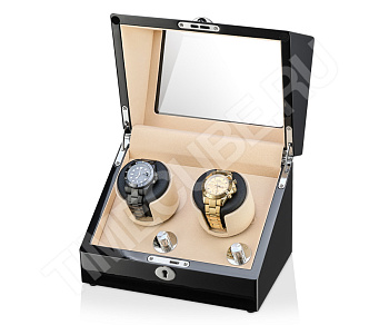 Шкатулка для 2-х часов с автоподзаводом