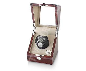 Шкатулка деревянная с автоподзаводом