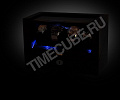 Деревянная шкатулка для 4 часов с автоподзаводом WW-8117-RBC-LED