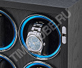 Шкатулка для часов с автоподзаводом JEAN-44-Black-wood-door
