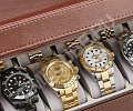 Футляр для 12 часов Zipper-12-brown