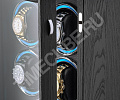 Шкатулка для часов с автоподзаводом JEAN-44-Black-wood-door