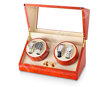 Деревянная шкатулка для подзавода часов