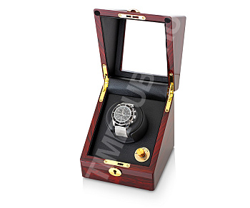 Шкатулка из дерева для часов с автоподзаводом