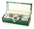 Шкатулка для часов из дерева WB-3061-Green