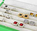 Шкатулка для хранения запонок SJ-4091-GREEN