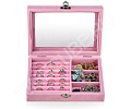 Шкатулка для украшений и запонок Z1115-Pink