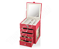Шкатулка для хранения украшений Epsylon Red
