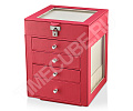 Шкатулка для хранения украшений Epsylon Red