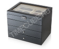 Шкатулка для 24 очков SJ-6028-24-CF-BL