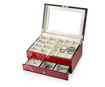 Шкатулка для украшений из дерева